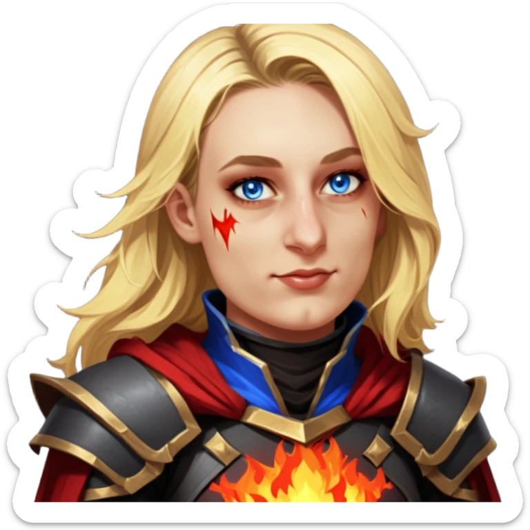 Volcanic Warlock sticker