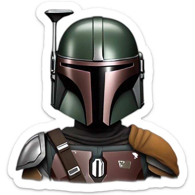 mandalorian sticker