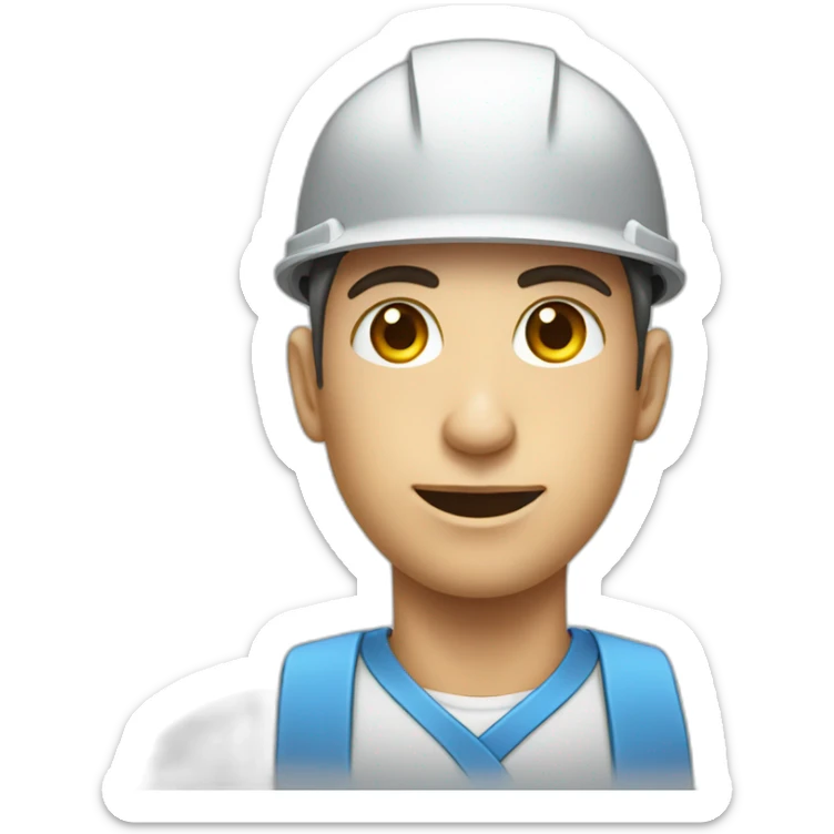 an employee of a nuclear power plant is in love with the eyes sticker