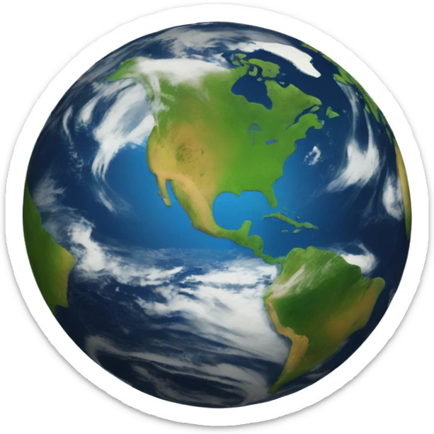earth sticker