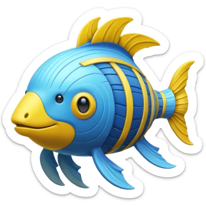 Oceanic Hydrothermal Hydroelectric Whirly Camerupt-Manectric-Wailmer-fusion-hybrid (full body) sticker