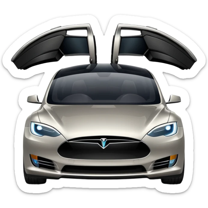 Tesla
 sticker