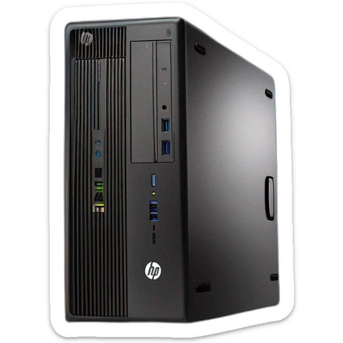 HP EliteDesk 800 G1 Desktop, Intel Core i7 4770 3.4Ghz, 32GB DDR3 RAM, 1TB SSD Hard Drive, USB 3.0, DVDRW, Windows 10 Pro sticker