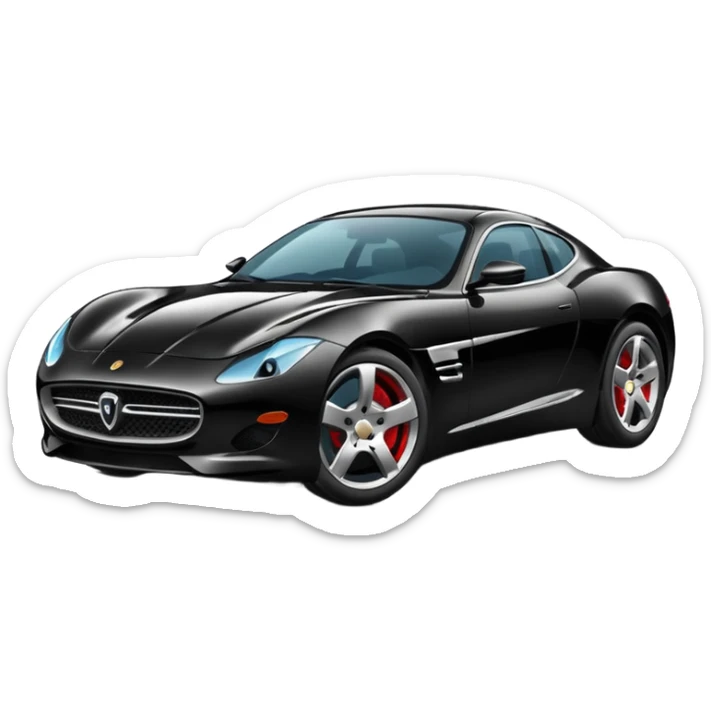 luxury car sticker