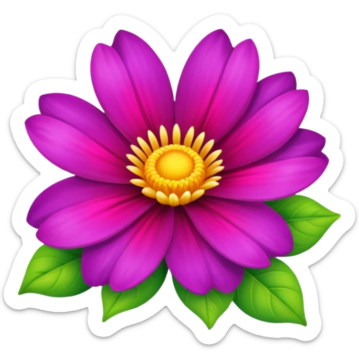 flower emoji sticker