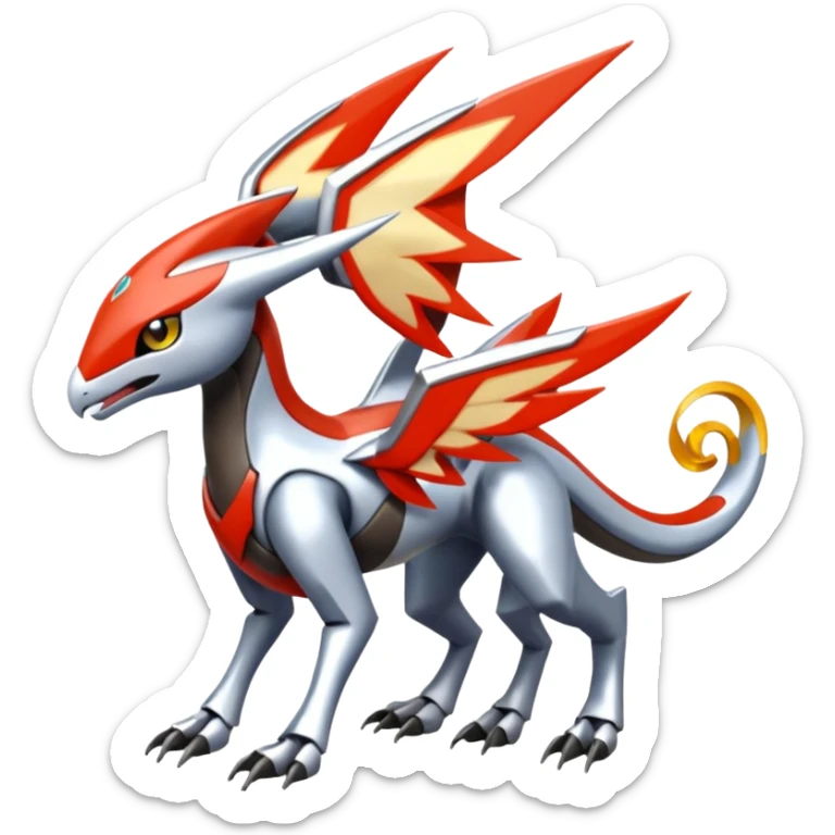 Meloetta-Latias-Wargreymon-Protogen-Pokémon-Digimon-Fakémon-fusion-hybrid-creature sticker