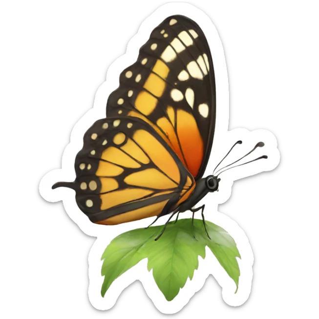 Butterfly  sticker