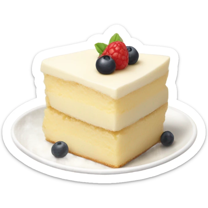 vanilla dessert sticker