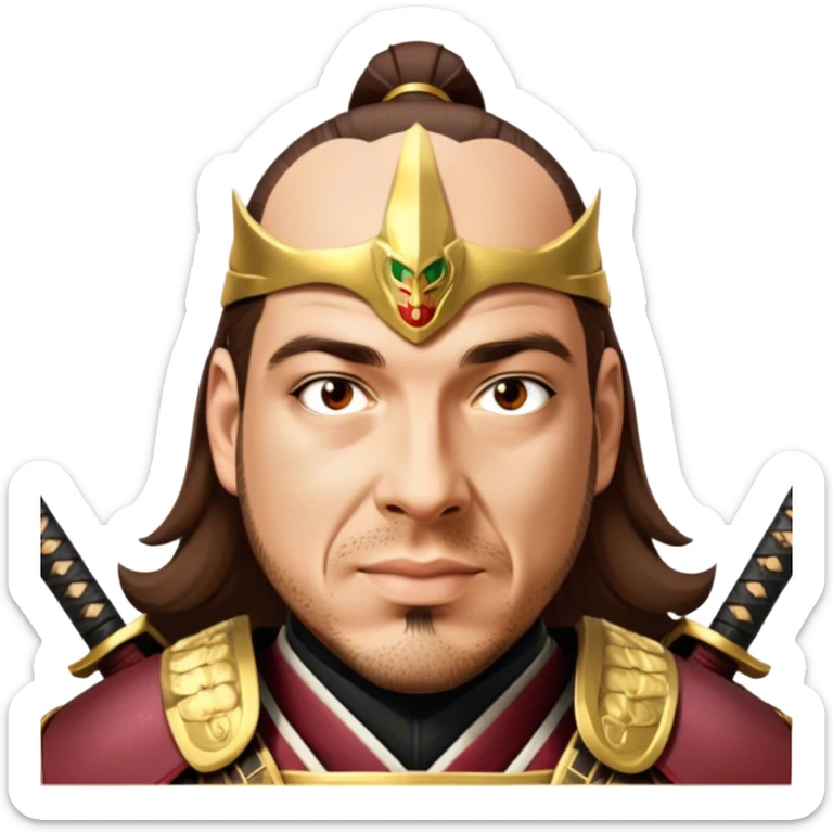 Samurai Leader sticker