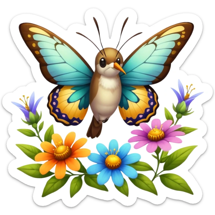 La la mañana se alegra entre flores y praderas ve avanzar mariposa bella y majestuosa entr e colibrís y la abeja polinizando y Disfrutando del néctar de su 🍯https://imgproxy.attic.sh/insecure/f:png/plain/https://attic.sh/wcijgsnuznmk366evsyui4lwg8hu sticker