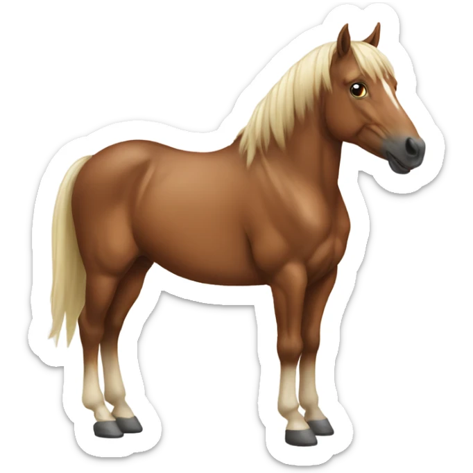 Horse sticker