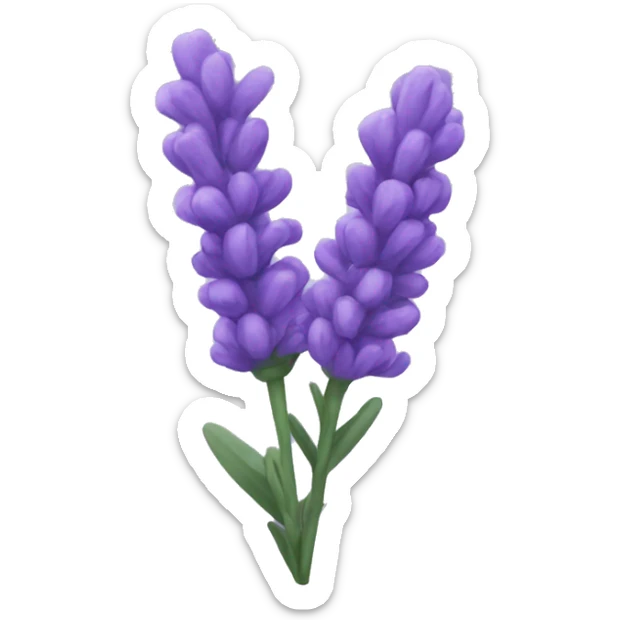 Lavender sticker