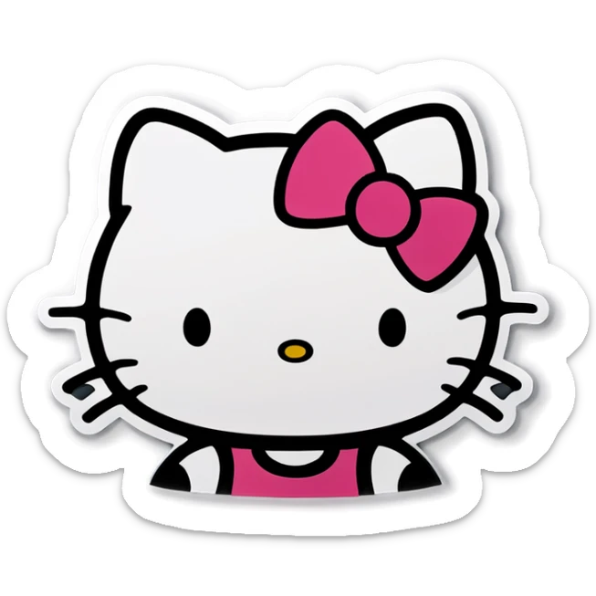 Hello kitty  sticker