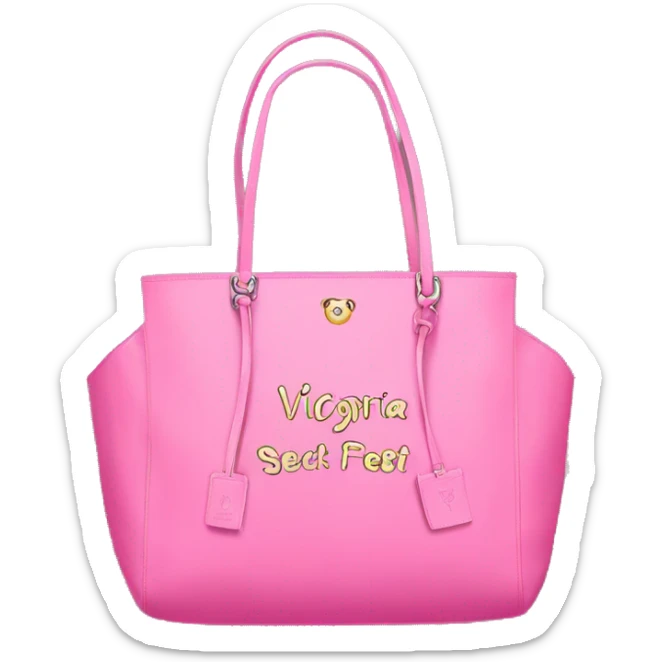 victoria secret bag sticker
