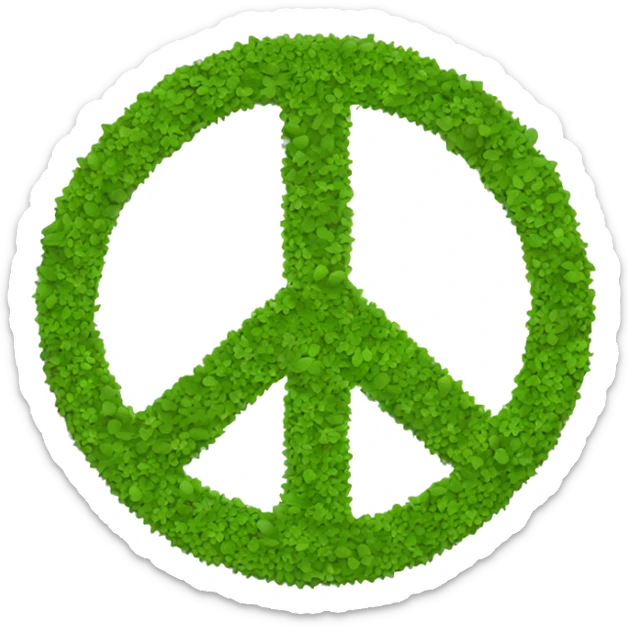 Peace sign  sticker