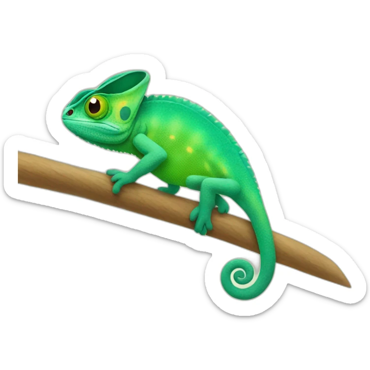 Chameleon  sticker