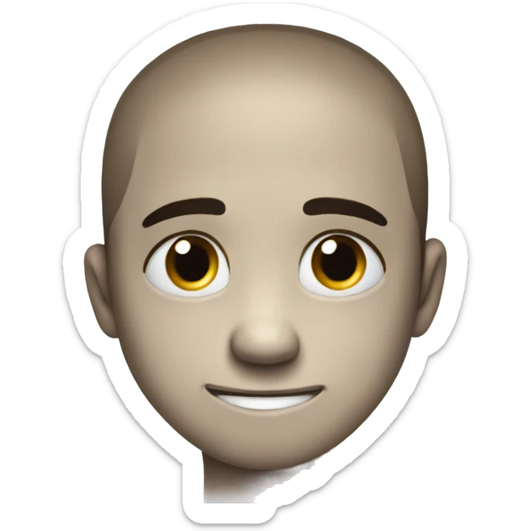 Small smile hiding a lot of pain. Struggling inside but trying to smile. hurt. Sad eyes sticker