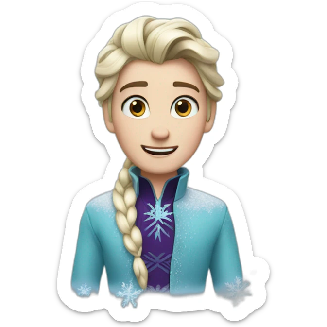 frozen sticker