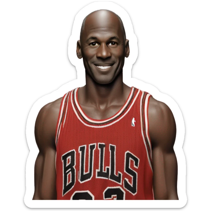 Michael jordan sticker