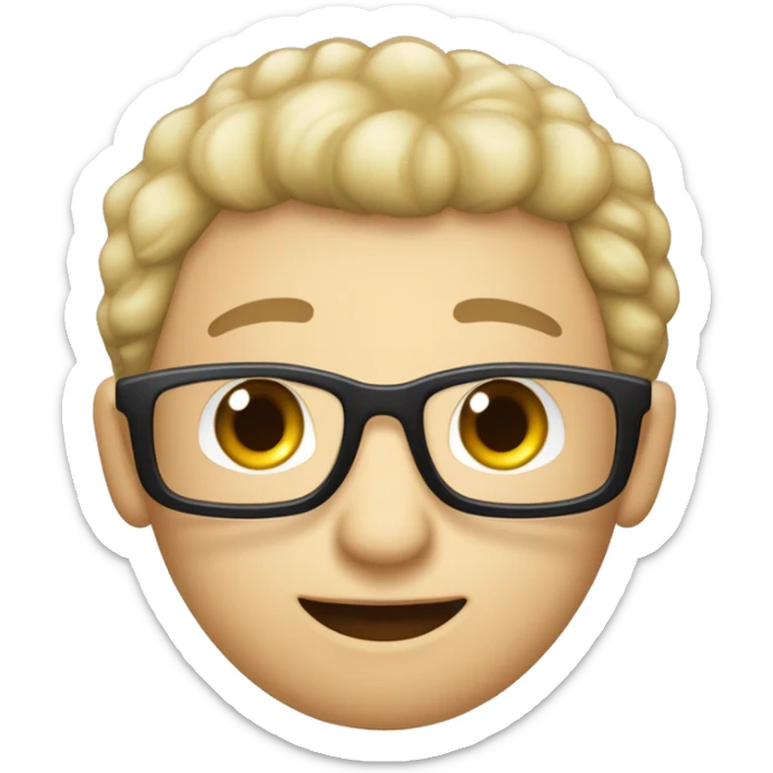 kluk lehce opálený s modrozelenými oči a zrzavými vlasy, je mu 14 let  sticker