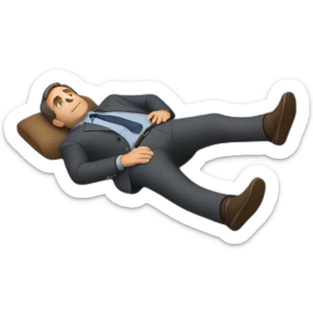 steve carell laying down, ABSOLUTELY NO SHOES, soles of feet towards camera sticker