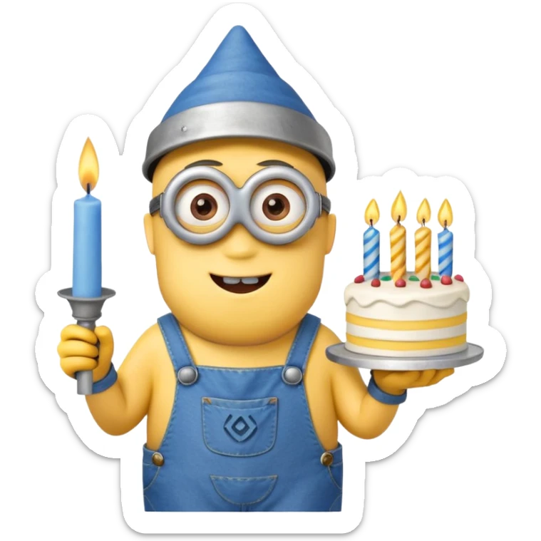 Minion🍪🎂 sticker