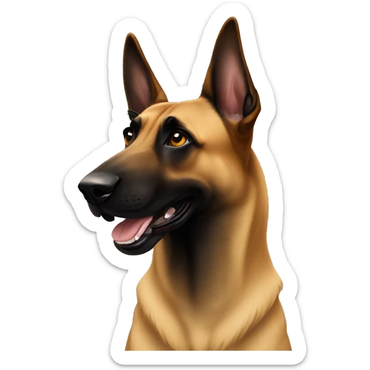 Belgian malinois  sticker