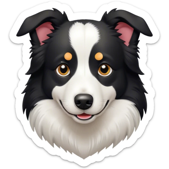 Border collie sticker
