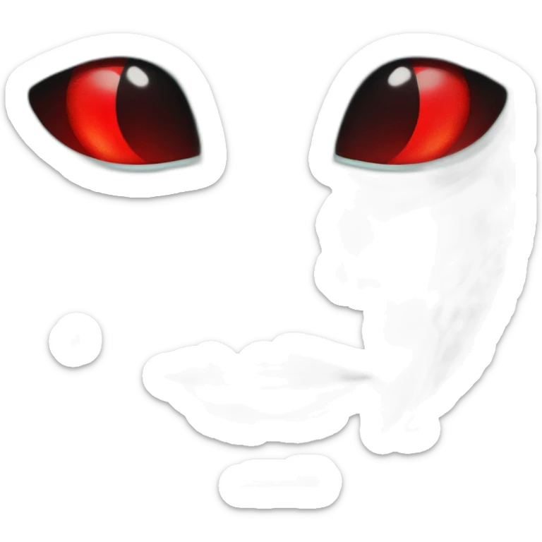 Aquamarine reptilian in classic black suite with red laser eyes on the middle of platinum coin sticker