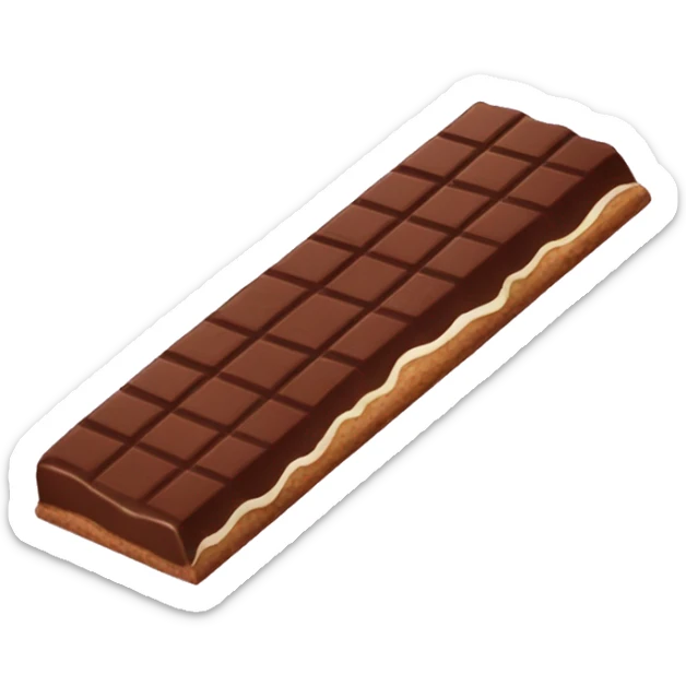 chocolate bar sticker