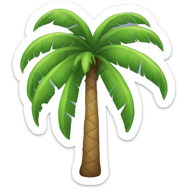 palm tree sticker