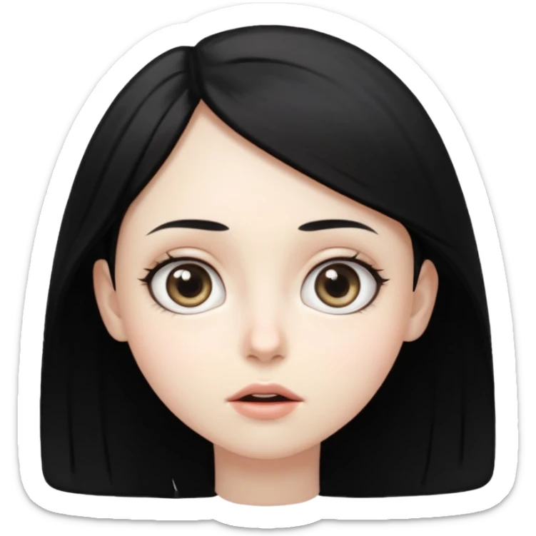 🥺🖤👀 sticker