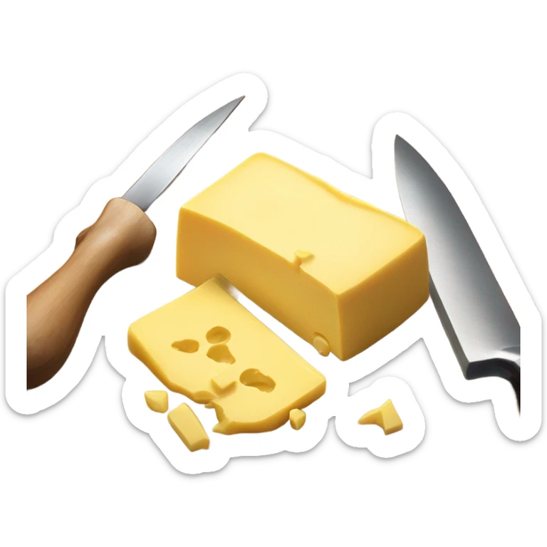 Butter sticker