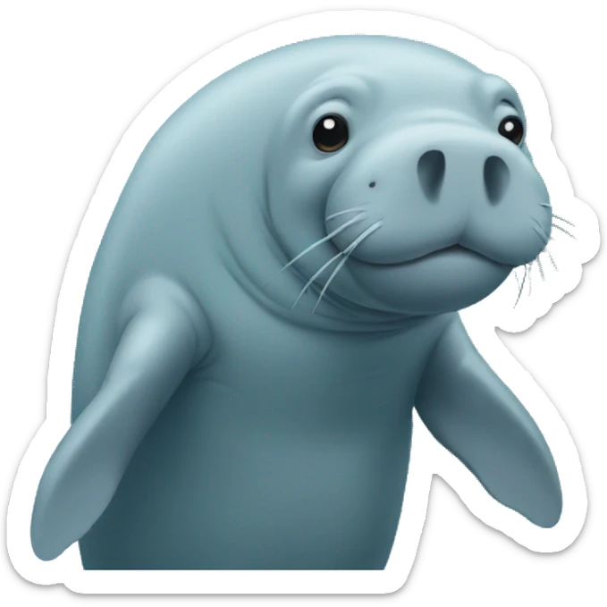 manatee sticker