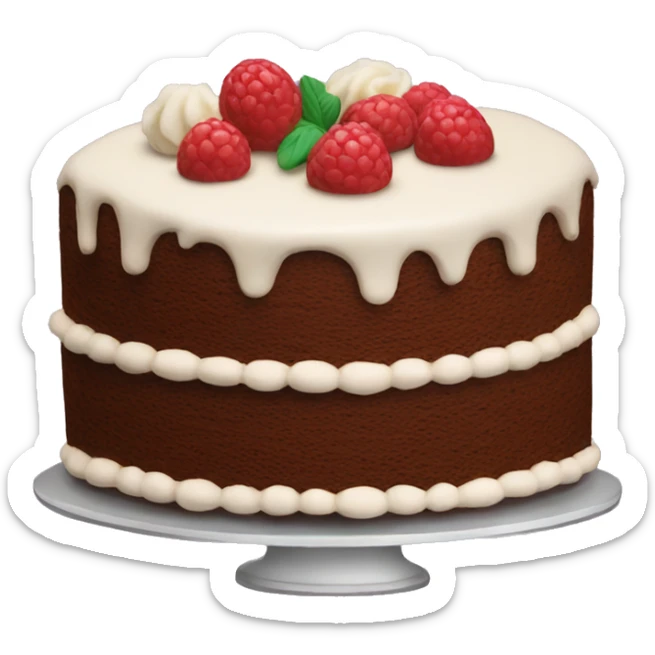 Cake sticker