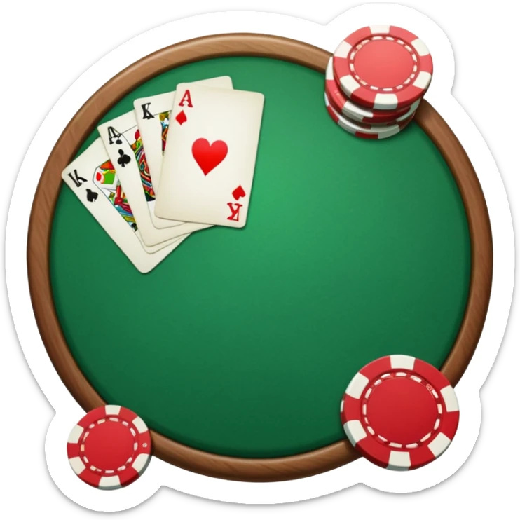 Poker  sticker