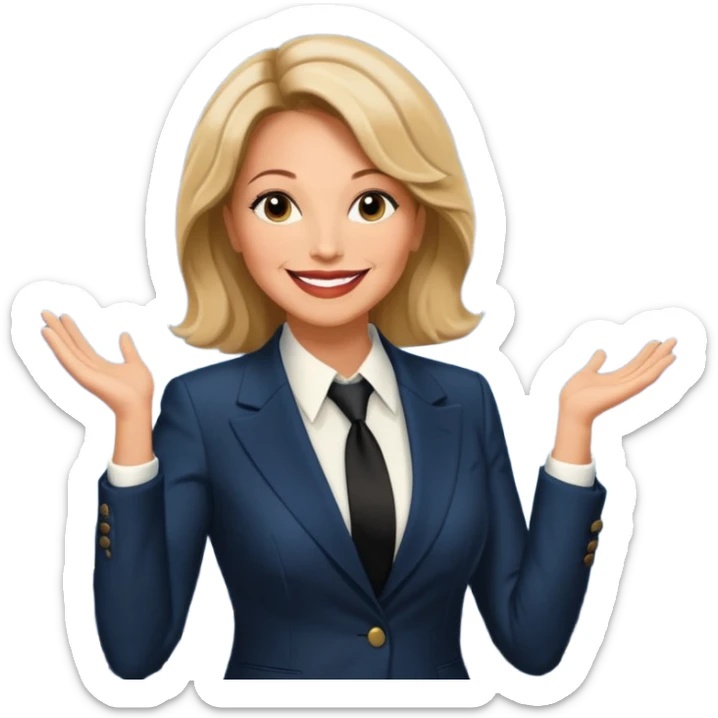 bat signal shining in the sky with bette porter jennifer beals from the L word tv show sticker