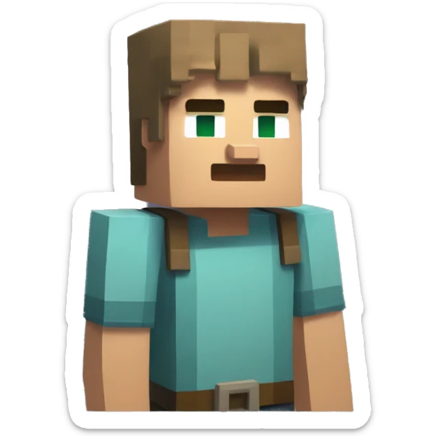 Minecraft sticker