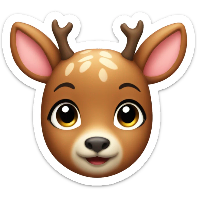 Cute deer  sticker