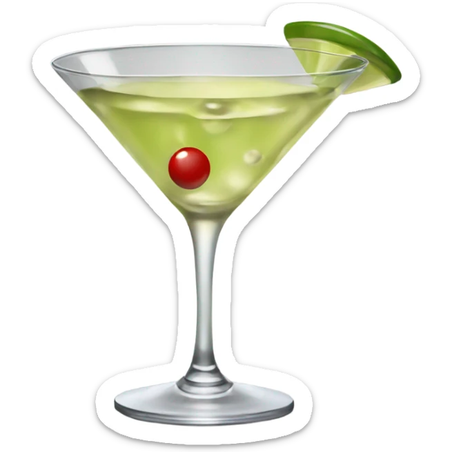 Martini sticker