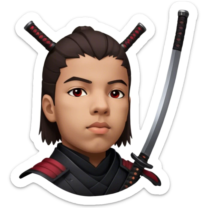 Shadow Samurai sticker