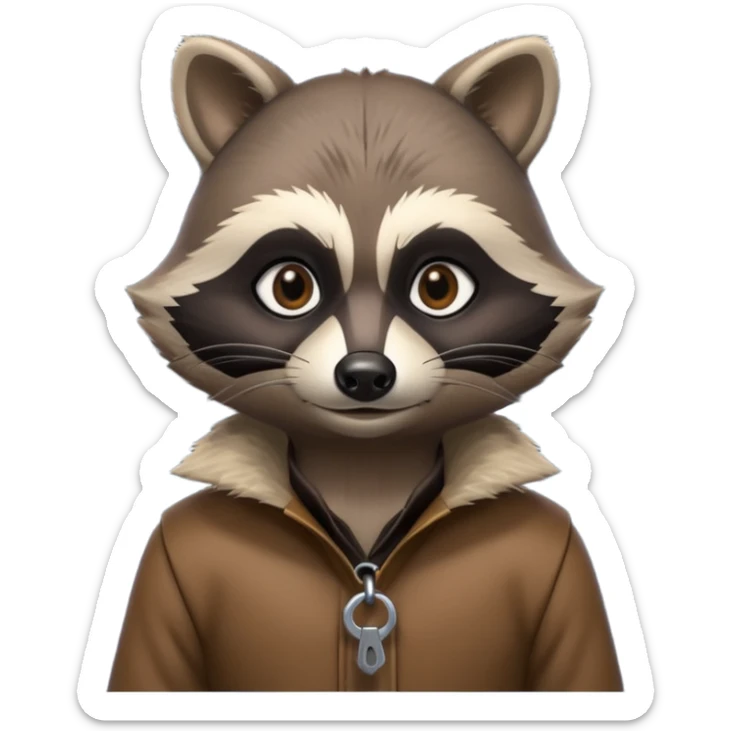 burglar raccoon portrait, head and shoulders only, key hanging on collar, stealthy look, nighttime thief vibe, 3D cartoon, mobile game icon style, clean background, no text, no watermark
 sticker