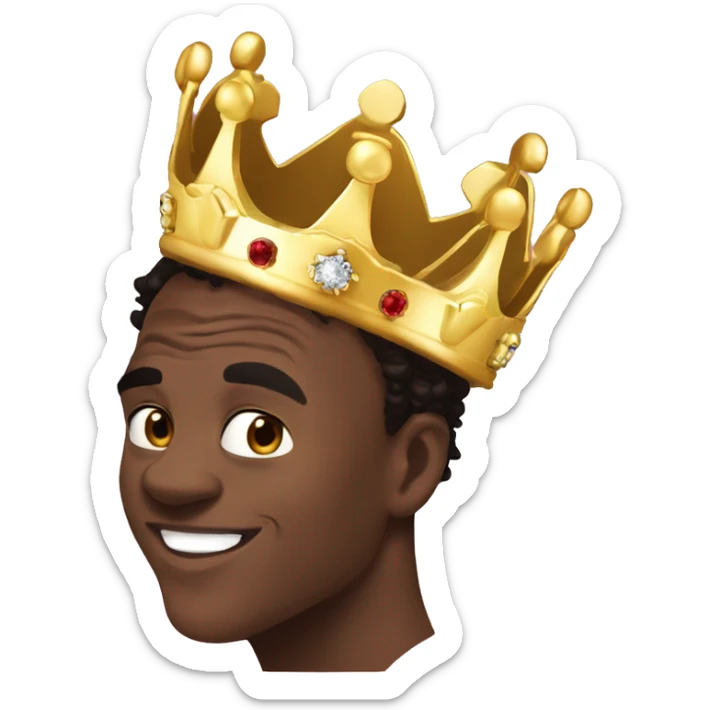From the screen to the ring to te pen to the king, where's my crown? That's my blng. Always drama when I ring - KSI sticker