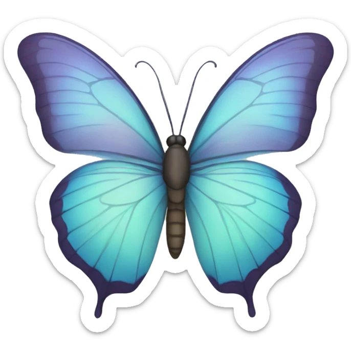 Mariposa sticker