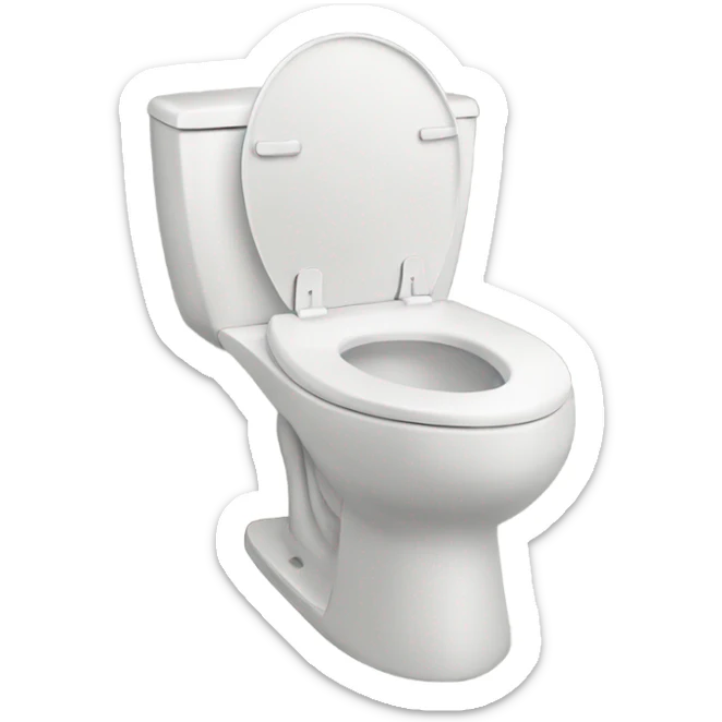 Skibidi toilet sticker