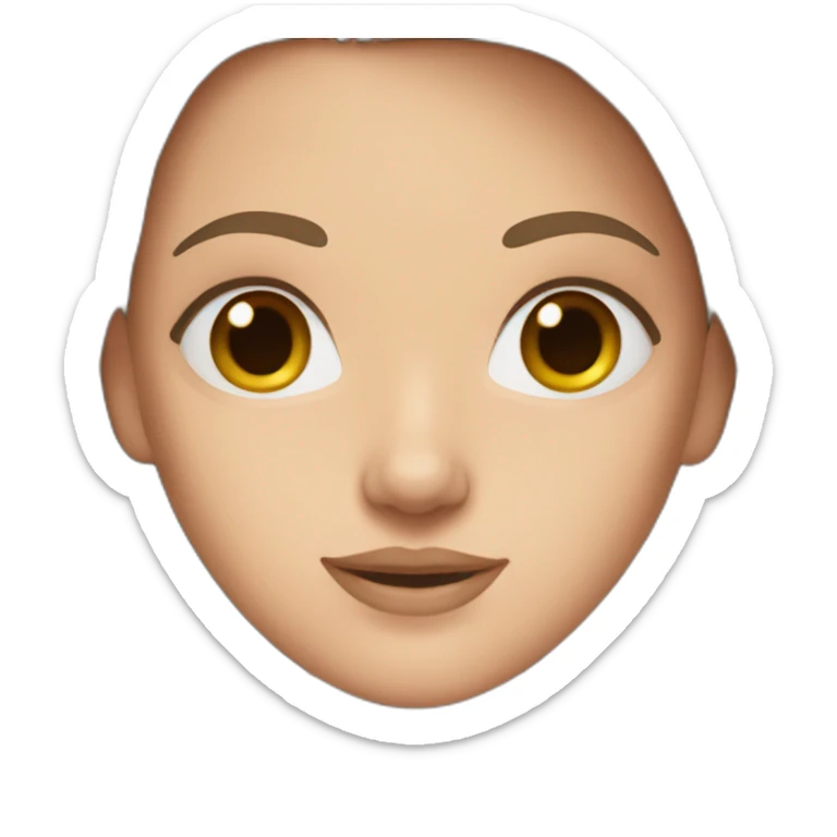 white-girl-with-long-straight-brown-hair-wearing-crop-top sticker