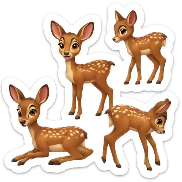 bambi sticker