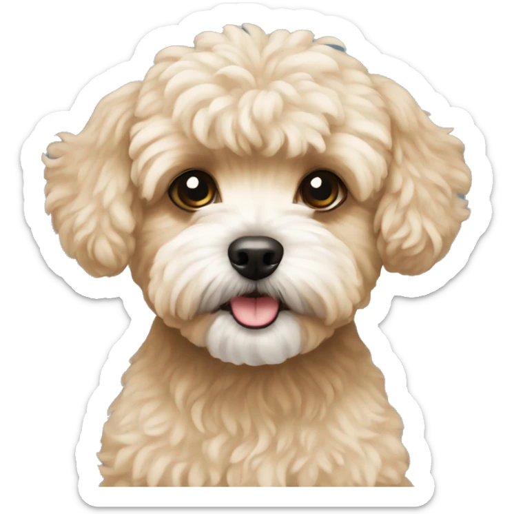 maltipoo sticker