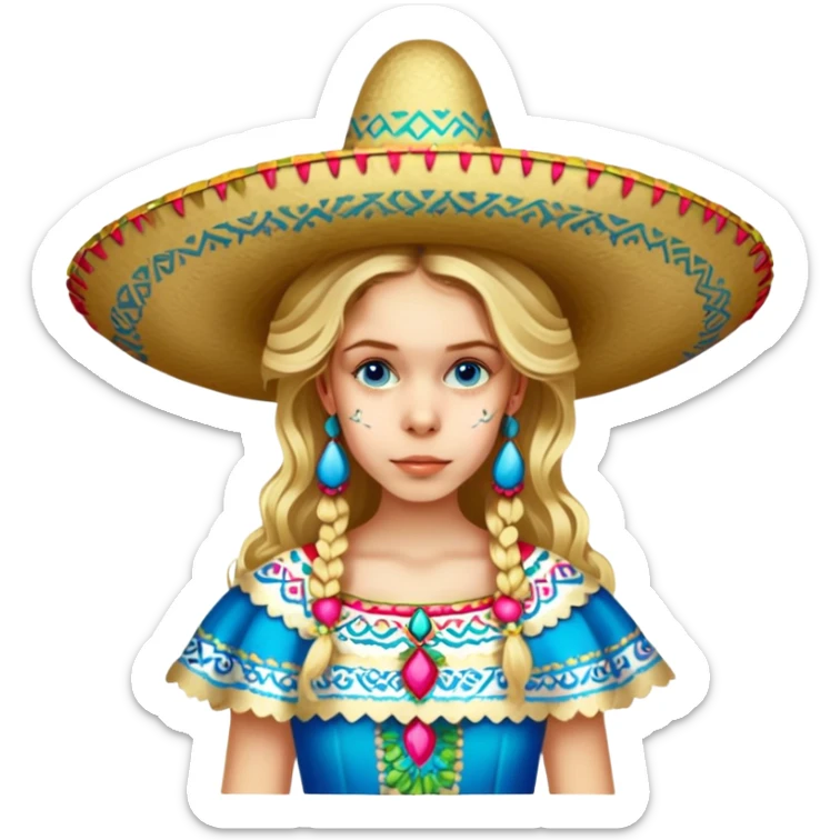 Traditional Costume Enthusiast sticker