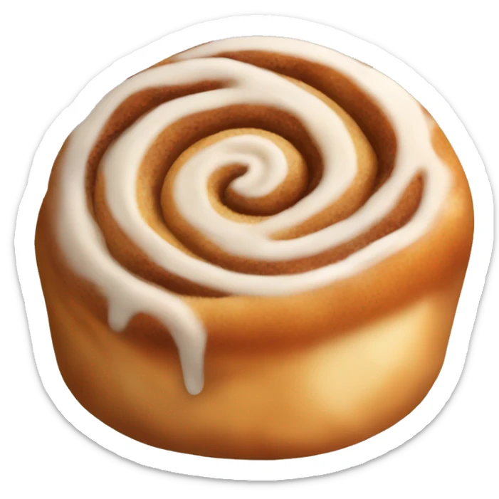 cinnamon bun sticker